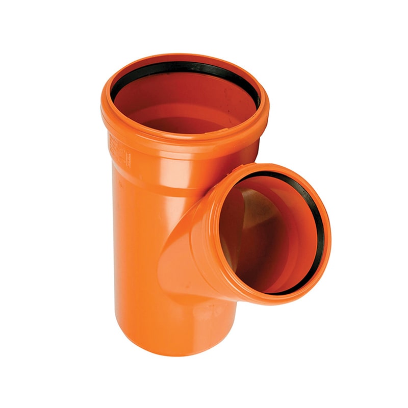 RAMIFICATIE PVC CANALIZARE EXT 45' pvc-u-kanalizasyon-tek-catal-sn4