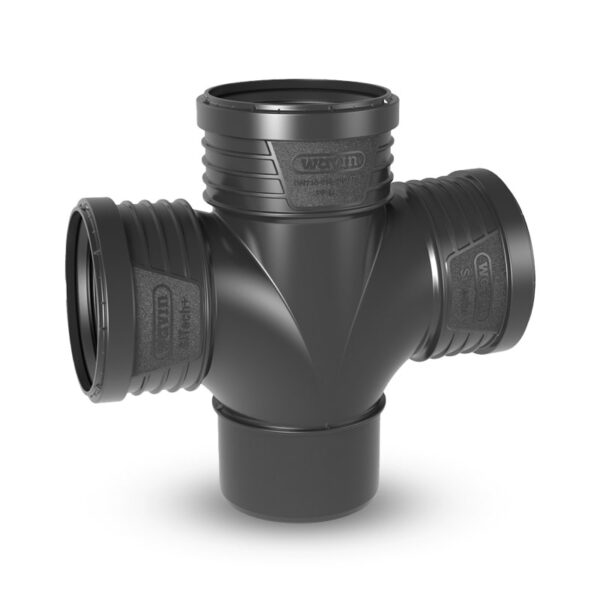 RAMIFICATIE DUBLA FONOABSORBANTA WAVIN SITECH 87'